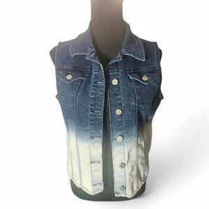 New York & Company Soho Denim Vest – Size Medium